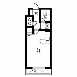 クリオ山鼻南壱番館の物件間取画像